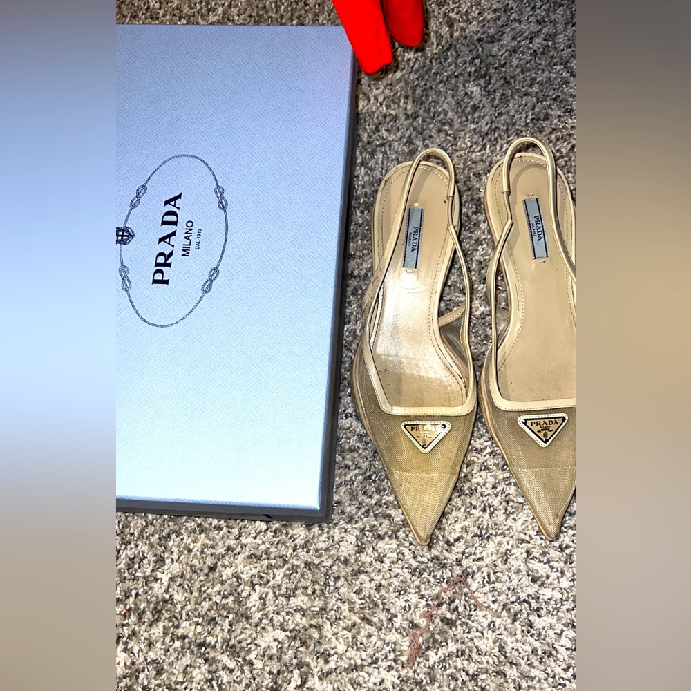 Prada heels. Used. 37.5